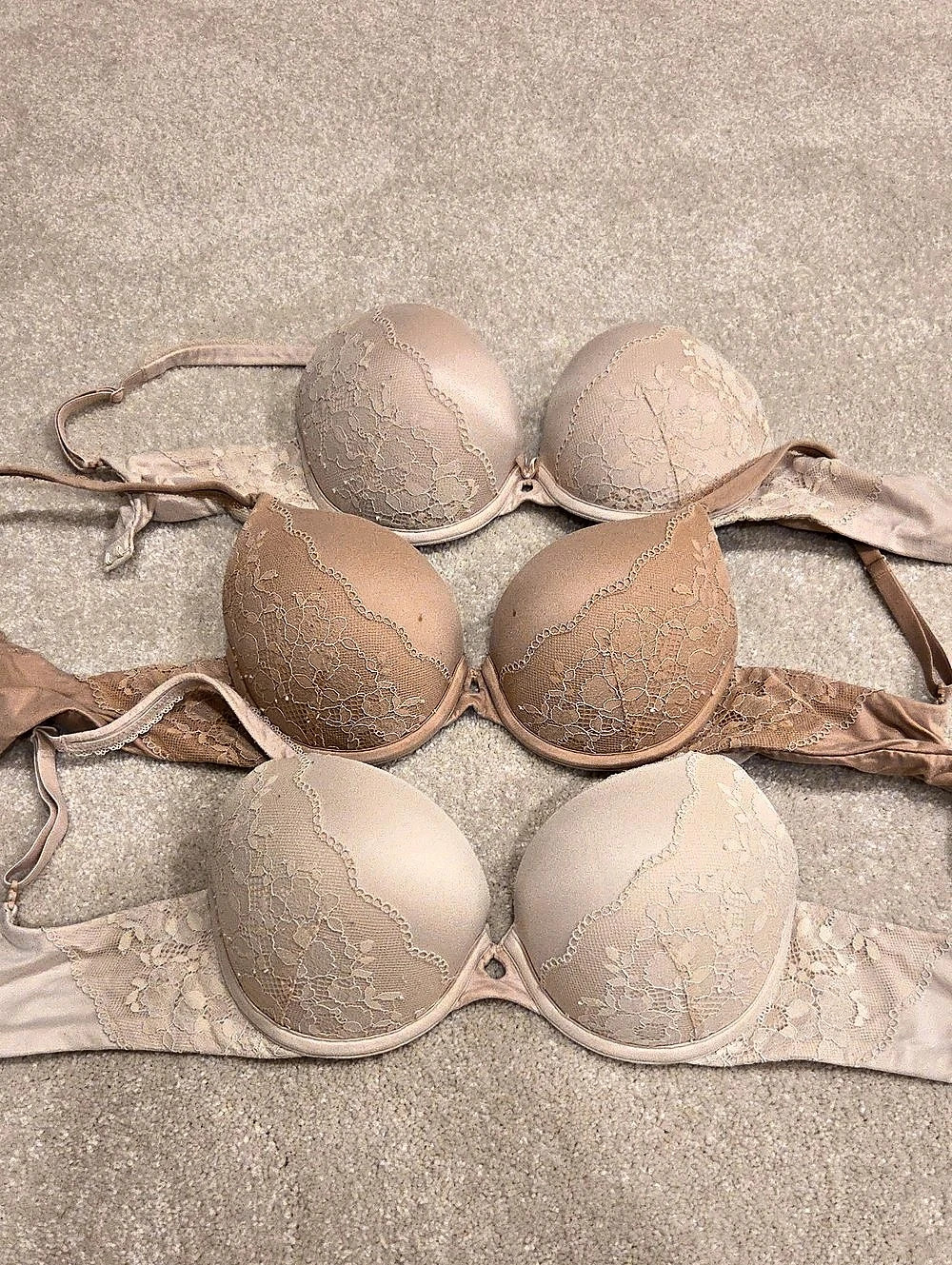 Victoria's Secret Body by Victoria Perfect Shape Bra Beige